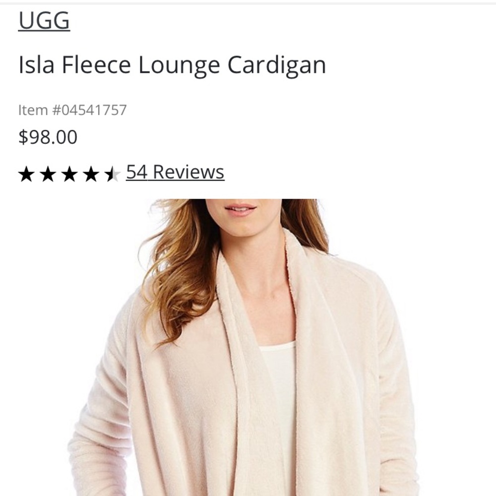 UGG Isla Fleece Lounge Cardigan